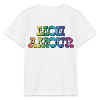 Mon Amour - Stanley/Stella MINI CREATOR Kids’ T-Shirt - white - Front - Maike (125cm)