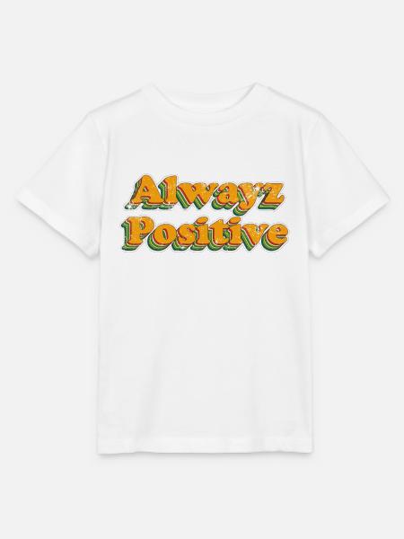 Always Positive - Stanley/Stella Kinder T-Shirt MINI CREATOR - Weiß