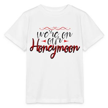 Nous sommes en lune de miel 4 - T-shirt bio MINI CREATOR Stanley/Stella Enfant - blanc - Devant - Maike (125cm)