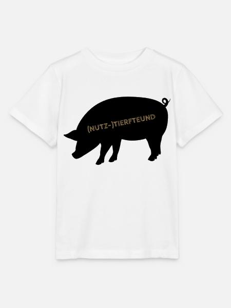 (Nutz-)tierfreund - Stanley/Stella Kinder T-Shirt MINI CREATOR - Weiß