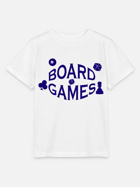 boardgame chess backgammon game night - Stanley/Stella Kinder T-Shirt MINI CREATOR  - Weiß