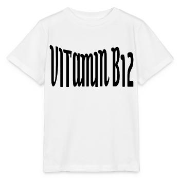 Vitamin B12 - Stanley/Stella MINI CREATOR Kids’ T-Shirt - white - Front - Maike (125cm)