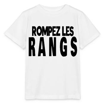 rompez les rangs - T-shirt bio MINI CREATOR Stanley/Stella Enfant - blanc - Devant - Maike (125cm)
