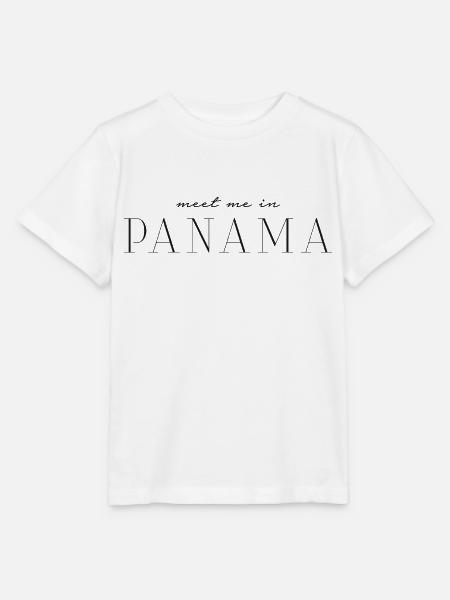 Ich liebe Panama - Stanley/Stella Kinder T-Shirt MINI CREATOR  - Weiß