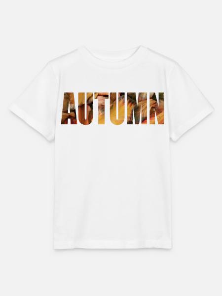 Autumn - Stanley/Stella Kinder T-Shirt MINI CREATOR  - Weiß