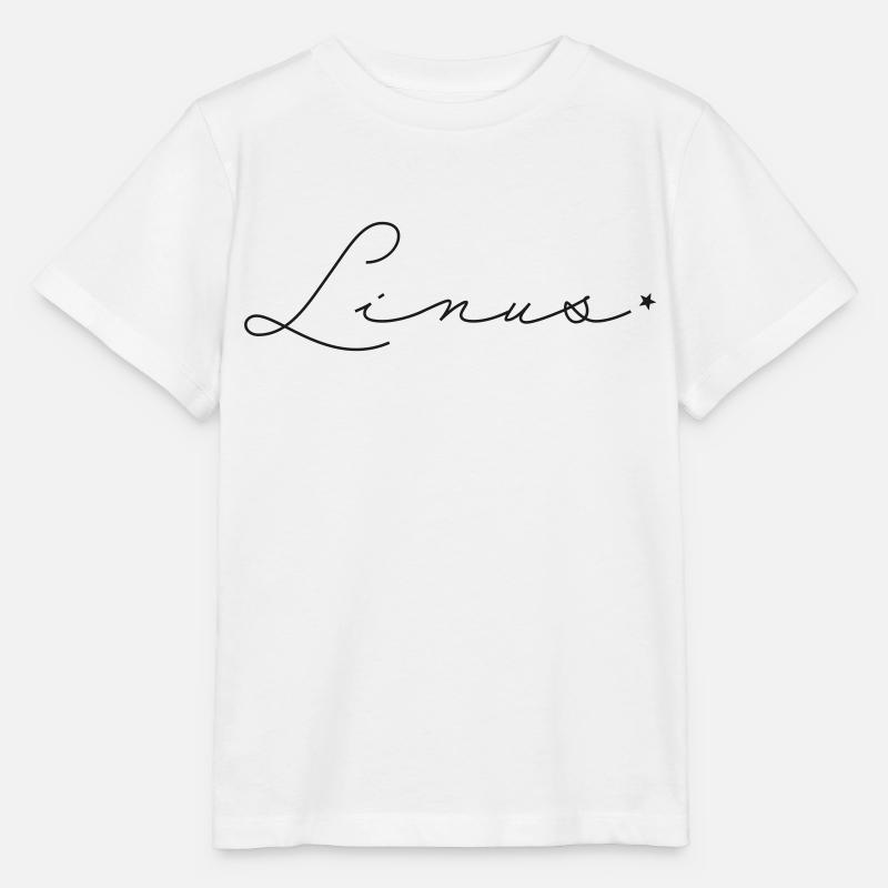 Nom : Linus - T-shirt bio MINI CREATOR Stanley/Stella Enfant - blanc