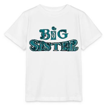 BIG SISTER - Stanley/Stella MINI CREATOR Kids’ T-Shirt - white - Front - Maike (125cm)
