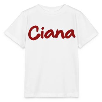 Ciana - T-shirt bio MINI CREATOR Stanley/Stella Enfant - blanc - Devant - Maike (125cm)