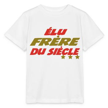 Elu Frère du siècle - T-shirt bio MINI CREATOR Stanley/Stella Enfant - blanc - Devant - Maike (125cm)