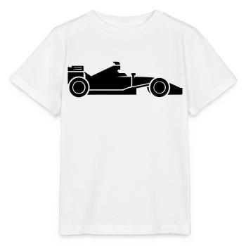 Voiture de course - T-shirt bio MINI CREATOR Stanley/Stella Enfant - blanc - Devant - Maike (125cm)