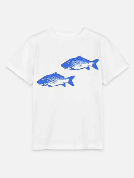 Fische - Stanley/Stella Kinder T-Shirt MINI CREATOR - Weiß