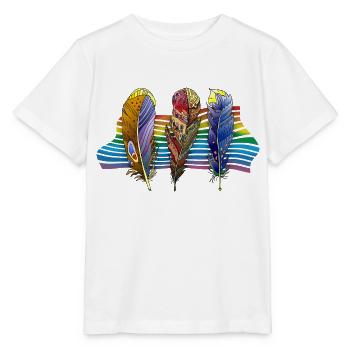 Stylo - T-shirt bio MINI CREATOR Stanley/Stella Enfant - blanc - Devant - Maike (125cm)