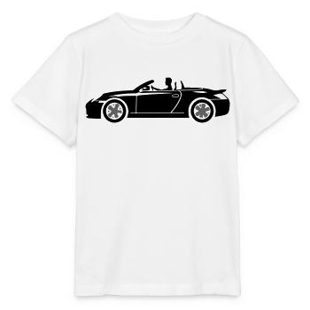 Voiture de sport Voiture Cabriolet - T-shirt bio MINI CREATOR Stanley/Stella Enfant - blanc - Devant - Maike (125cm)
