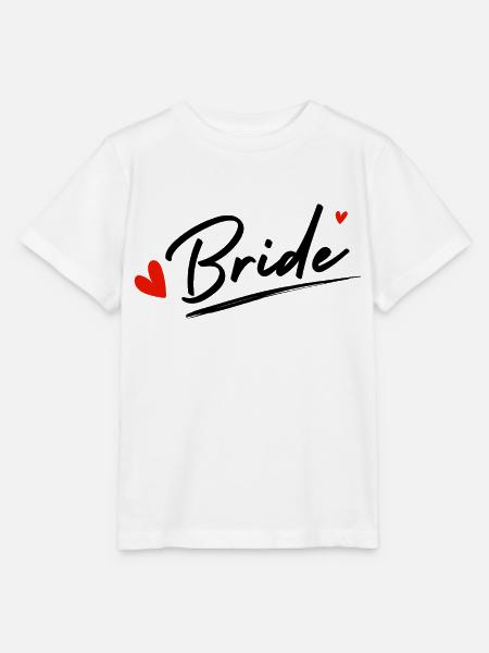 Brautherzen - Brautgeschenk - Stanley/Stella Kinder T-Shirt MINI CREATOR  - Weiß