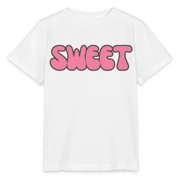 Modern Typography Cool Art Studio Brand Logo sweet - Stanley/Stella Kinder T-Shirt MINI CREATOR  - Weiß - Vorne - Maike (125cm)