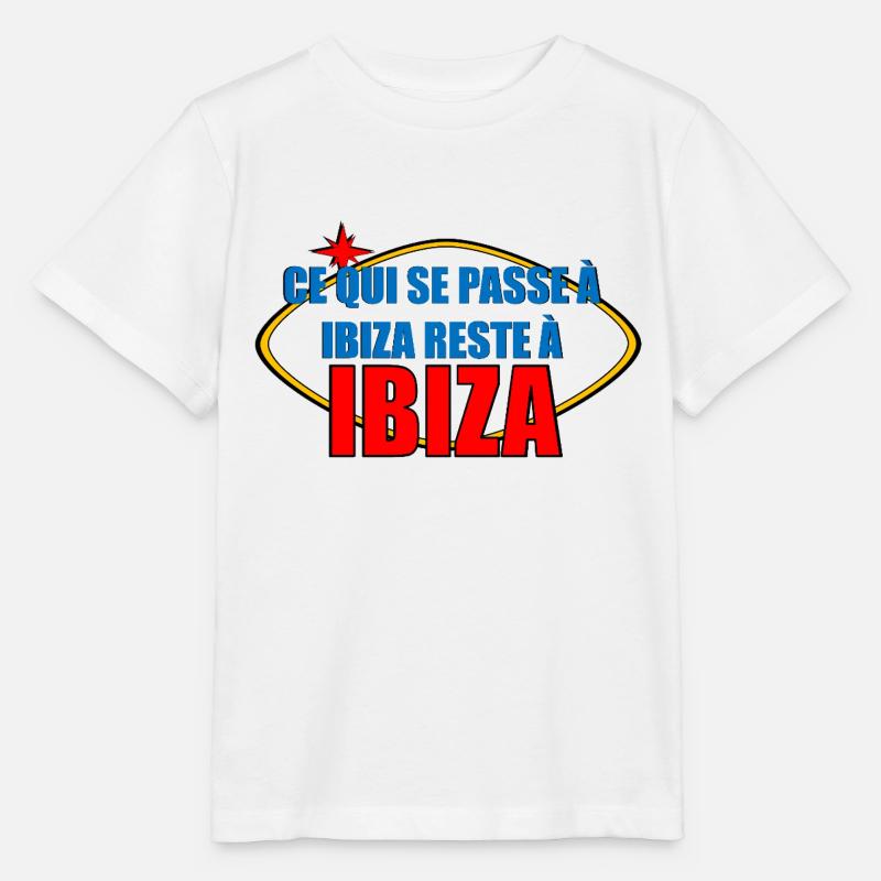 Ibiza - T-shirt bio MINI CREATOR Stanley/Stella Enfant - blanc