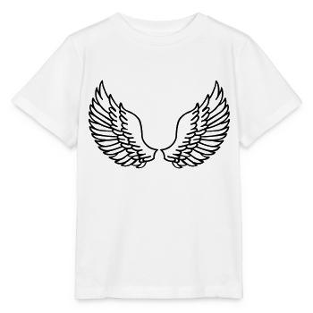 Les ailes - T-shirt bio MINI CREATOR Stanley/Stella Enfant - blanc - Devant - Maike (125cm)