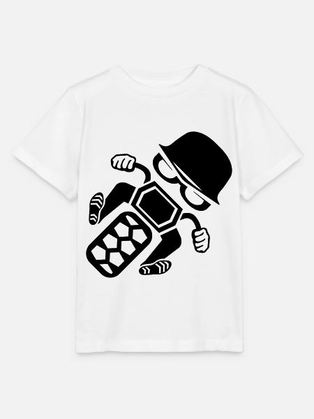 Biker ÖMM Ötztaler Mopedmarathon - Stanley/Stella Kinder T-Shirt MINI CREATOR - Weiß