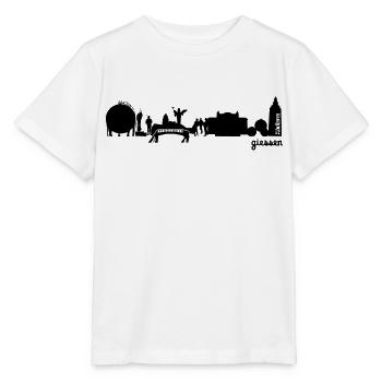 Gießen Skyline - Stanley/Stella Kinder T-Shirt MINI CREATOR  - Weiß - Vorne - Maike (125cm)