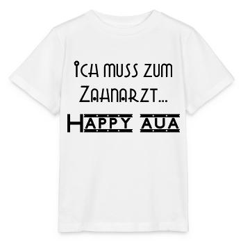 lustiger Spruch - Zahnarzt - Stanley/Stella Kinder T-Shirt MINI CREATOR  - Weiß - Vorne - Maike (125cm)