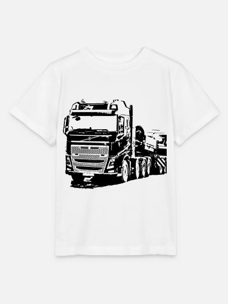 Schwedischer LKW - Stanley/Stella Kinder T-Shirt MINI CREATOR - Weiß