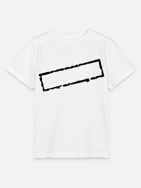 stamp_I_vec_1 fr - T-shirt bio MINI CREATOR Stanley/Stella Enfant - blanc