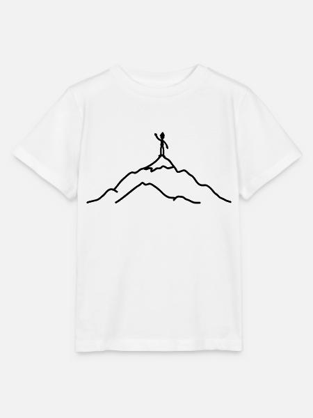 climber - Stanley/Stella Kinder T-Shirt MINI CREATOR  - Weiß