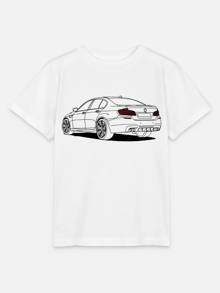 cool sports saloon - Stanley/Stella Kinder T-Shirt MINI CREATOR - Weiß