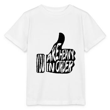 Denglisch - Stanley/Stella Kinder T-Shirt MINI CREATOR  - Weiß - Vorne - Maike (125cm)