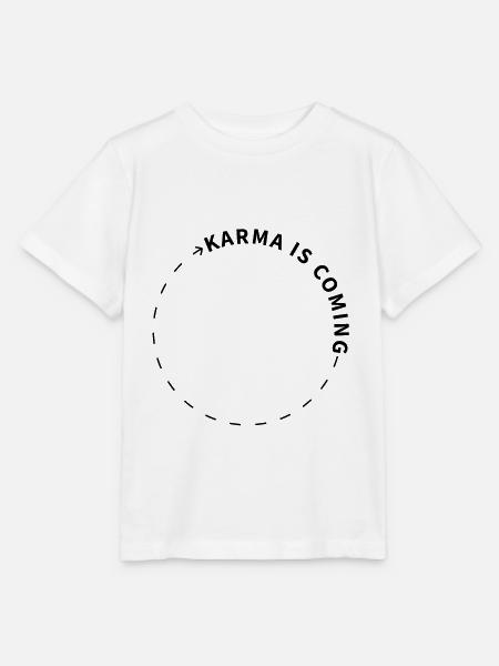 Karma - Stanley/Stella Kinder T-Shirt MINI CREATOR - Weiß