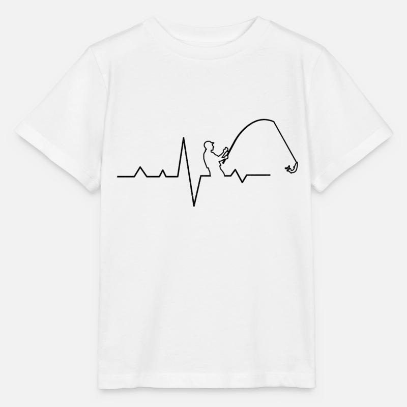 Pêche Pêche Pêche - T-shirt bio MINI CREATOR Stanley/Stella Enfant - blanc