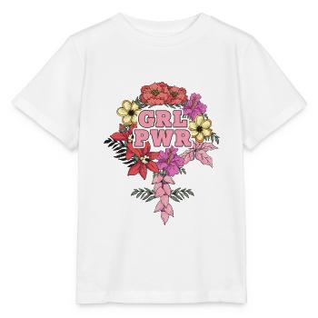 Feminist feminism feminist - Stanley/Stella MINI CREATOR Kids’ T-Shirt - white - Front - Maike (125cm)