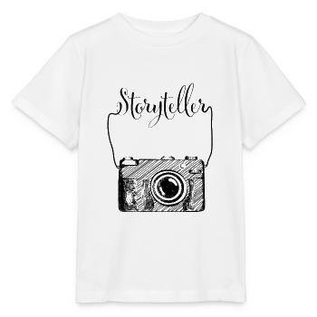 Photographe Photographie photos - T-shirt bio MINI CREATOR Stanley/Stella Enfant - blanc - Devant - Maike (125cm)