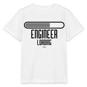 loading loading loading engineer please wait wait - Stanley/Stella MINI CREATOR Kids’ T-Shirt - white - Front - Maike (125cm)