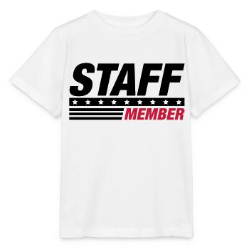 staff - Stanley/Stella Kinder T-Shirt MINI CREATOR  - Weiß - Vorne - Maike (125cm)