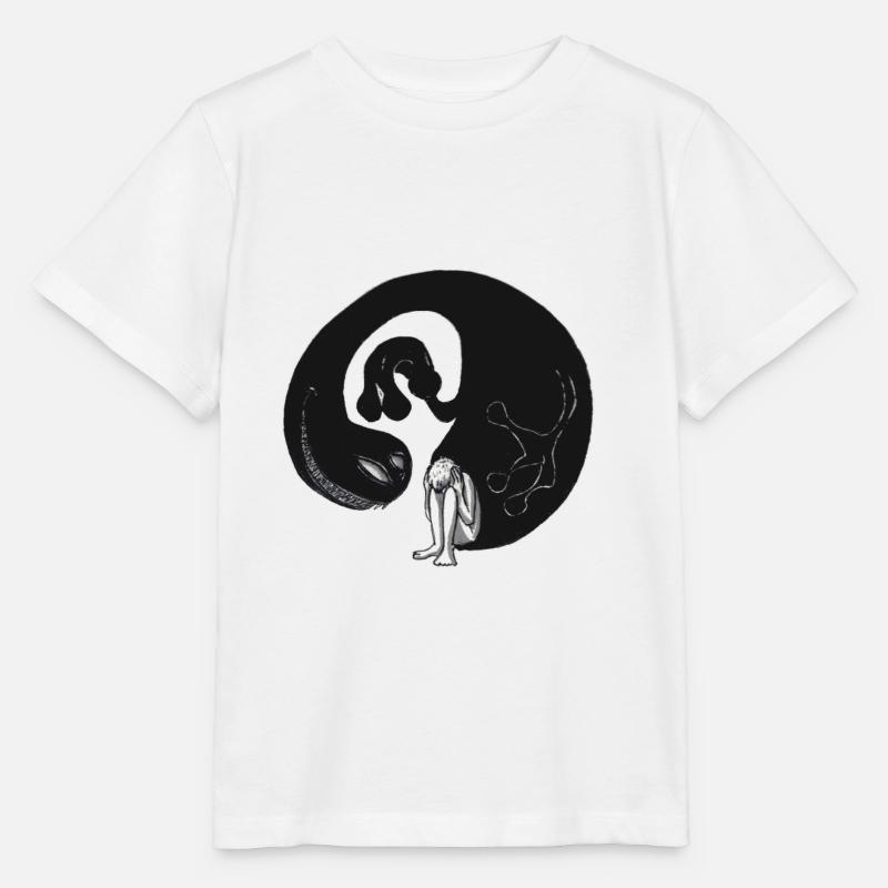 Dépression - T-shirt bio MINI CREATOR Stanley/Stella Enfant - blanc