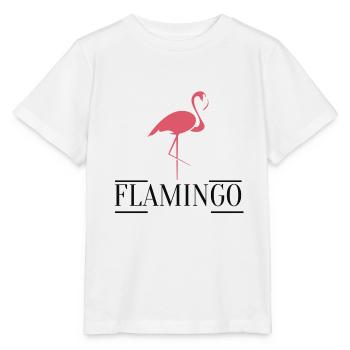 flamant - T-shirt bio MINI CREATOR Stanley/Stella Enfant - blanc - Devant - Maike (125cm)