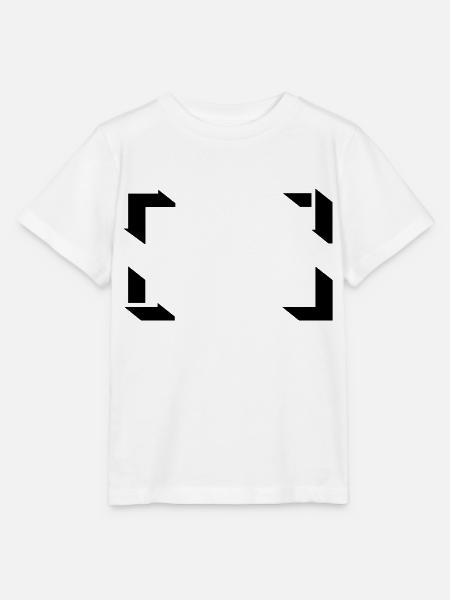 Frame - Stanley/Stella Kinder T-Shirt MINI CREATOR  - Weiß