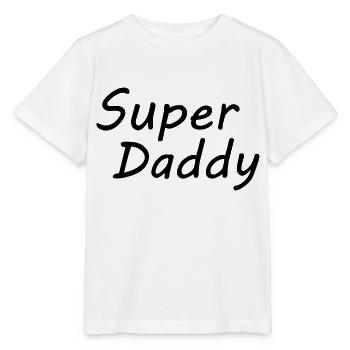 Super Daddy - T-shirt bio MINI CREATOR Stanley/Stella Enfant - blanc - Devant - Maike (125cm)