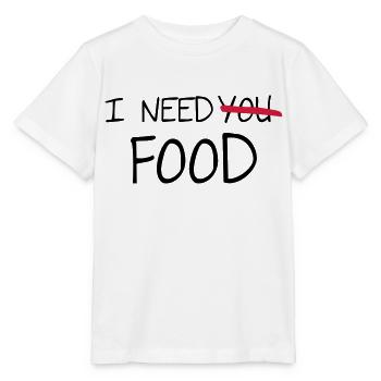 Food - Stanley/Stella MINI CREATOR Kids’ T-Shirt - white - Front - Maike (125cm)