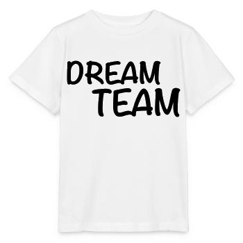 Dream Team - T-shirt bio MINI CREATOR Stanley/Stella Enfant - blanc - Devant - Maike (125cm)