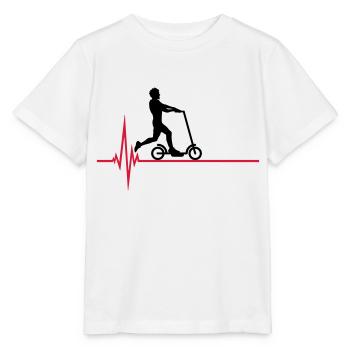 scooter électrique scooter électrique - T-shirt bio MINI CREATOR Stanley/Stella Enfant - blanc - Devant - Maike (125cm)