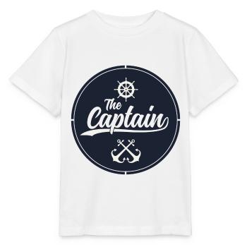 capitaine - T-shirt bio MINI CREATOR Stanley/Stella Enfant - blanc - Devant - Maike (125cm)
