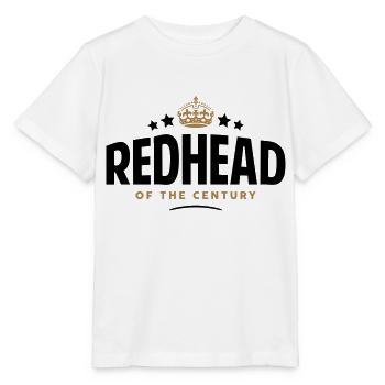 redhead of the century funny crown stars - Stanley/Stella MINI CREATOR Kids’ T-Shirt - white - Front - Maike (125cm)