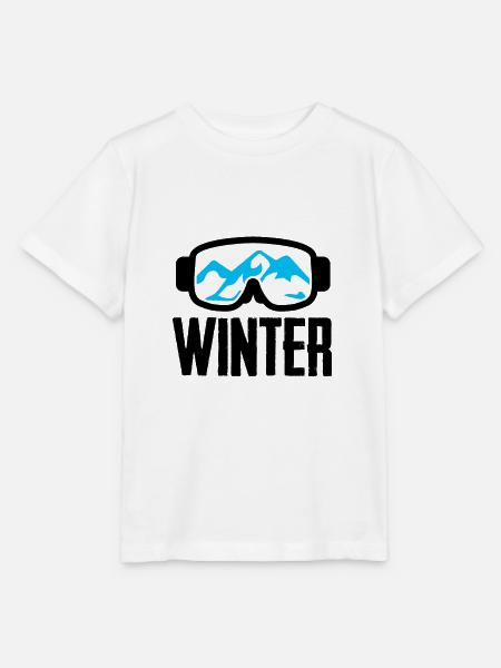 Winter - Stanley/Stella Kinder T-Shirt MINI CREATOR - Weiß