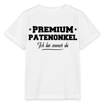 patenonkel premium - Stanley/Stella Kinder T-Shirt MINI CREATOR  - Weiß - Vorne - Maike (125cm)