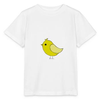 Oiseau cadeau animal animal oiseau protection des animaux mouche - T-shirt bio MINI CREATOR Stanley/Stella Enfant - blanc - Devant - Maike (125cm)