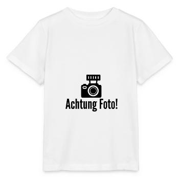 Achtung Foto! - Stanley/Stella Kinder T-Shirt MINI CREATOR  - Weiß - Vorne - Maike (125cm)