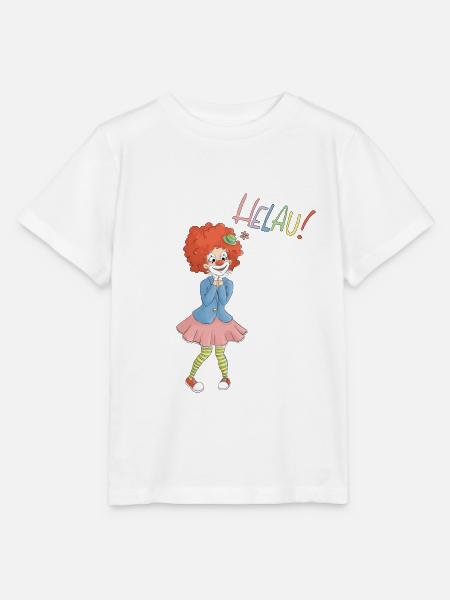Clownsmädchen Helau - Stanley/Stella Kinder T-Shirt MINI CREATOR - Weiß
