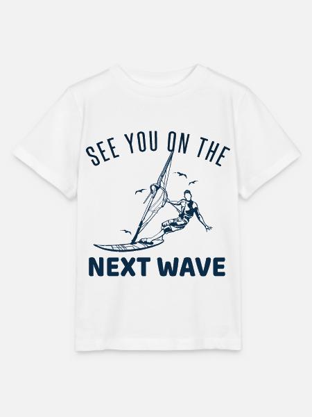 Windsurf Surf Windsurf - Stanley/Stella Kinder T-Shirt MINI CREATOR - Weiß